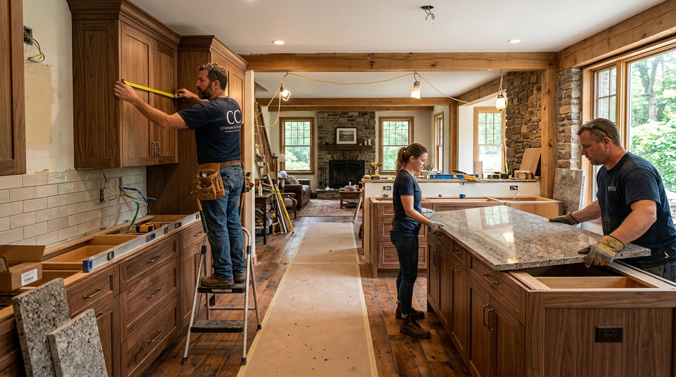 Kitchen remodeling in Chester County PA - Harlan Custom Contracting