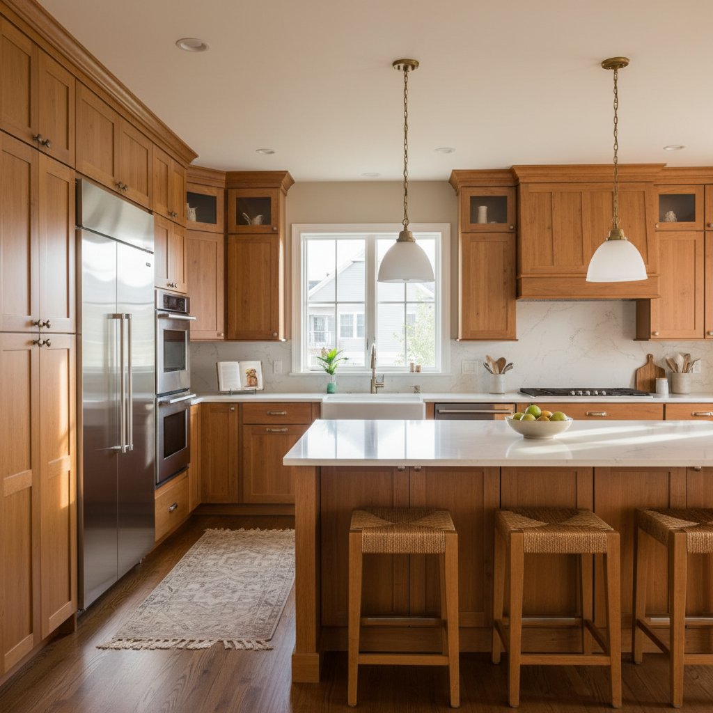 Modern kitchen remodel in Montgomery County PA - Harlan Custom Contracting