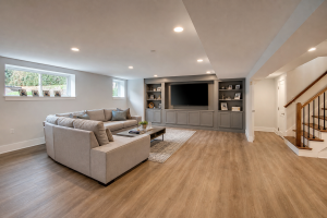 basement finishing Berwyn PA featured image — Harlan Contracting finished basement